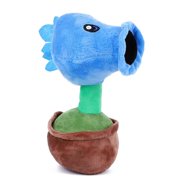 1pcs 20cm Plants vs Zombies Plush Stuffed Toys PVZ Plants Sunflower Pea Flower Potting Soft Toy Doll Gifts for Kids Children 3