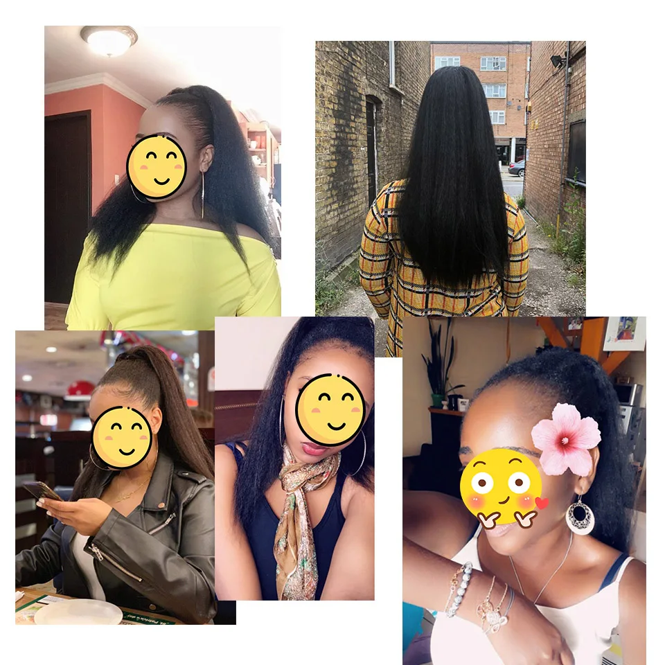 Женские прямые синтетические волосы Doris Beauty 16 &quot 20&quot кудрявые для наращивания