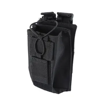 

Tactical Molle Walkie-talkie Pouch Interphone Storage Bag Outdoor Molle Radio Pouch for Military Use Walkie-Talkie Case Holder