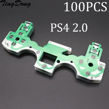 

100pcs/lot for ps4 020 2.0 game controller keypad button conductive film ribbon flex cable