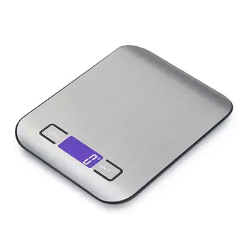 

5kg/1g Stainless Steel Mini Electronic Scales Pocket Digital Scale For Gold Sterling Silver Jewelry Balance Gram Milk ML Baking