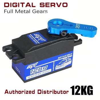 

SPT4412LV 12kg Large Torque Metal Gear Standard Digital Low Profile Servo 1/10 RC Car 3racing SAKURA D4 CS Airplane Roboit Arm