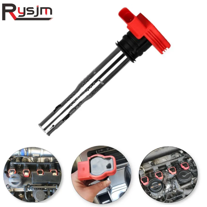 1 шт. катушки зажигания подходит для VW Golf GTI Passat Tiguan CC, пригодный для Audi A3 A4 A5 A6 A7 A8 TT Q3 Q5 R8 06E905115E 06E905115