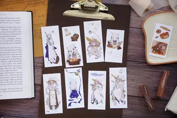 

Fairy White Witch Washi Tapes Bullet Journal Masking Tape Adhesive Tape DIY Scrapbooking Washi Stickers