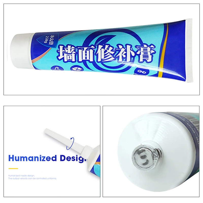 

Repair Wall Ointment Paste Cracks Repairing Tool for Building Materials Home Bathroom DTT88