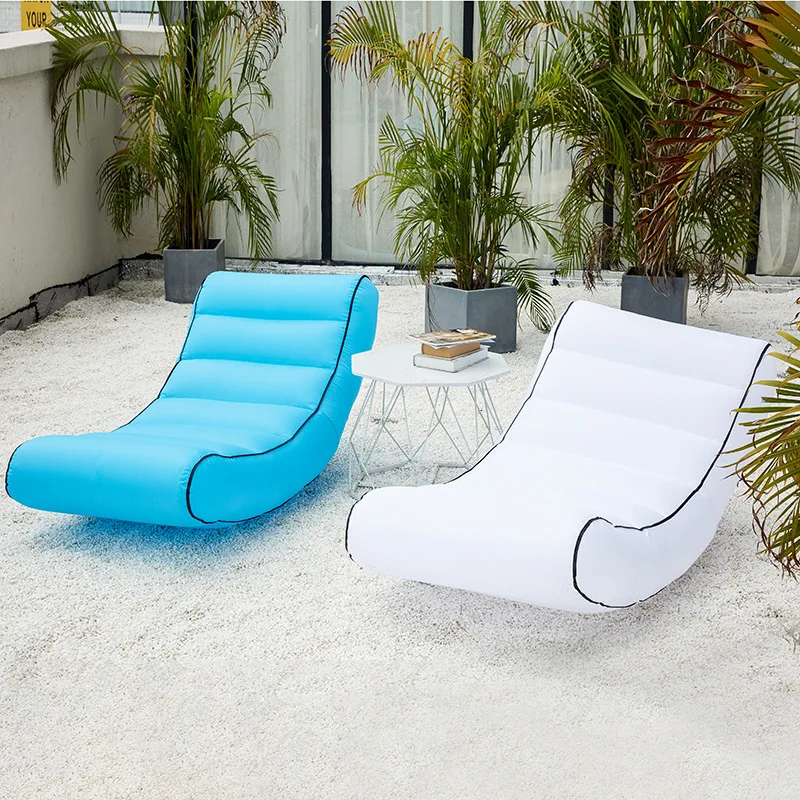 Outdoor tragbare Luftkissen Bett Mittagspause faul aufblasbares Sofa -  AliExpress