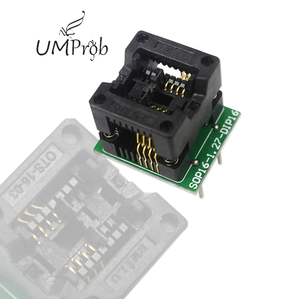 

SOIC8 SOP8 to DIP8 Wide-body Seat Wide 150mil Programmer Adapter Test Socket