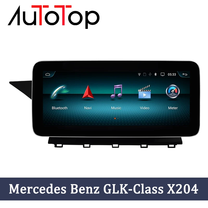 AUTOTOP автомобильный радиоприемник с навигацией GPS плеер Android для Mercedes Benz GLK Class X204