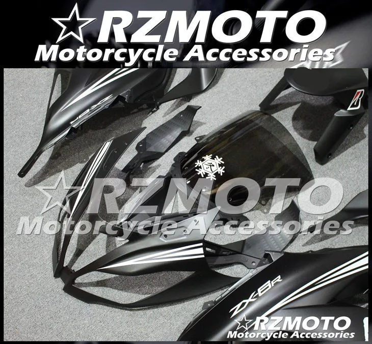 Мотоциклетный обтекатель abs подходит для Kawasaki ZX6R 636 2013- корпусные детали прессформы Магазин № 0514