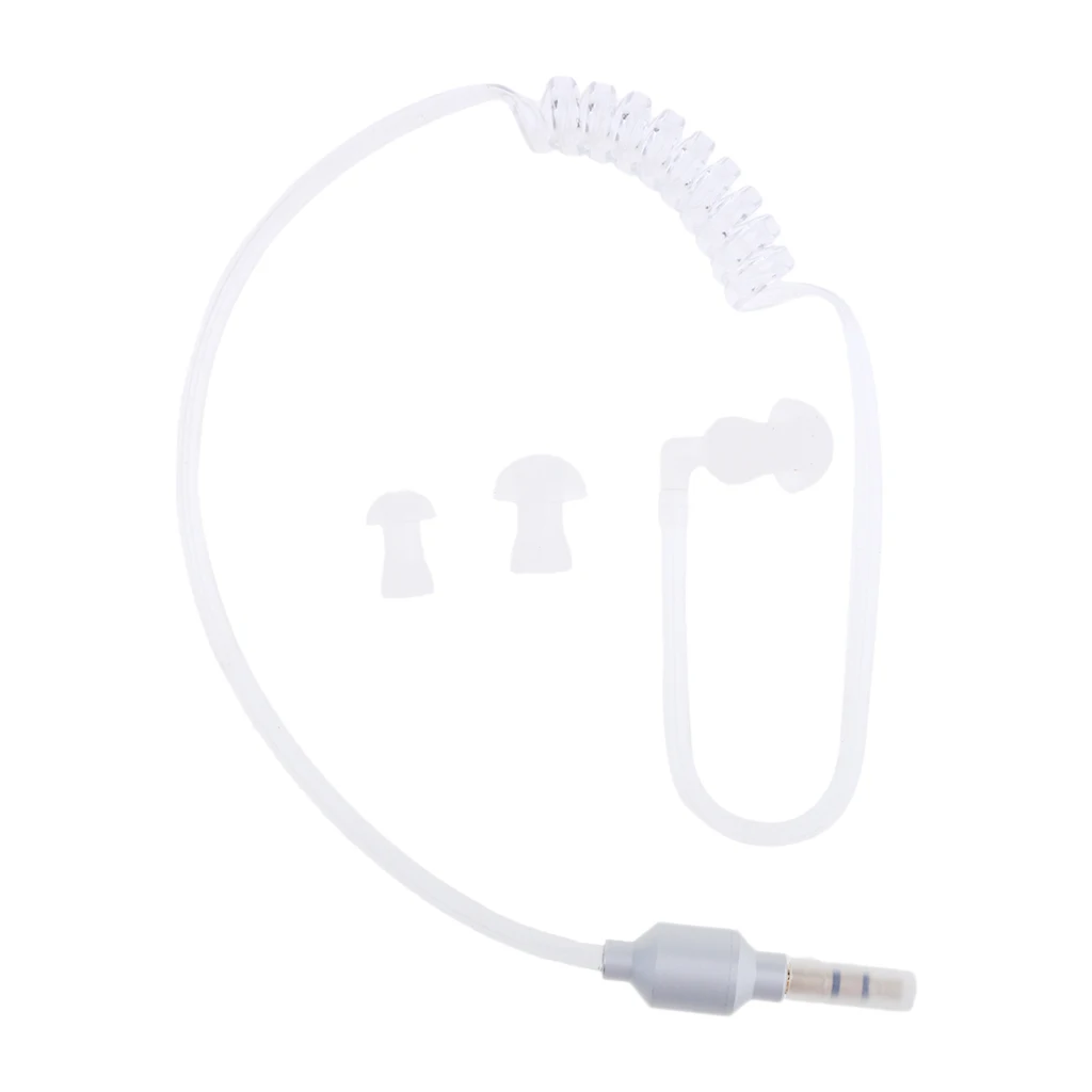 Anti-Radiation Mono Earphones 3.5mm Stereo Acoustic Hollow Air Tube Wired Earpiece Hands-free with Mic Headsets Lightweight Anti-Radiation Mono Earphones 3.5mm Stereo Acoustic Hollow Air Tube Wired Earpiece Hands-free with Mic Headsets Lightweight