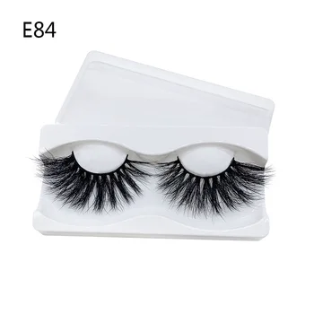 

25mm eyelashes handmade thick long false eyelashes 5d mink eyelashes