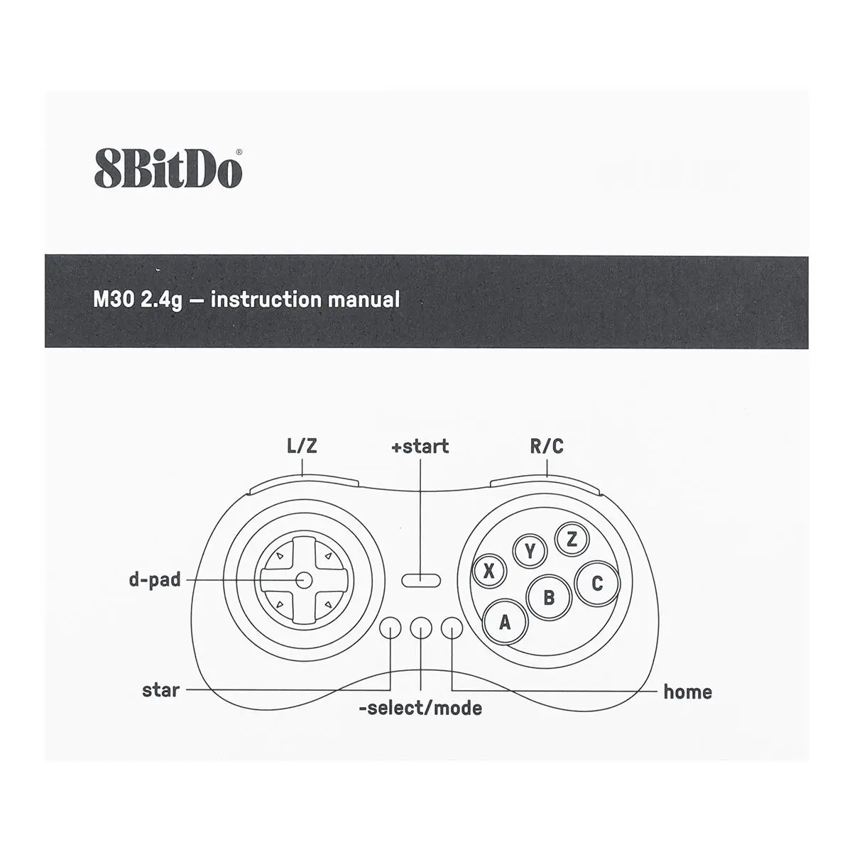 8Bitdo M30 bluetooth беспроводной геймпад игровой контроллер для переключателя для паровой Android для Windows