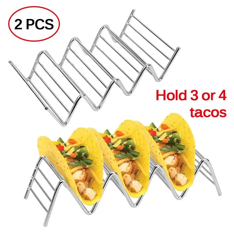 Совершенно держатель Taco стенд из нержавеющей стали нержавеющий стеллаж кронштейн лоток стиль для выпечки посудомоечной машины