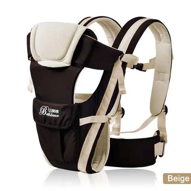 Beth Bear Baby Carrier Backpack Breathable Front Facing 4 In 1 Infant Comfortable Sling Backpack Pouch Wrap Baby Kangaroo New Baby Kangaroo Baby Carrierfront Facing Baby Carrier Aliexpress