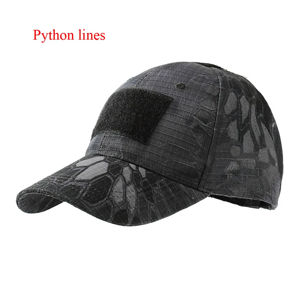 Уличная спортивная тактическая Кепка Snapback, полосатая Кепка, камуфляжная кепка, простая Военная армейская Кепка, Охотничья Кепка, шапка для взрослых - Цвет: Зеленый