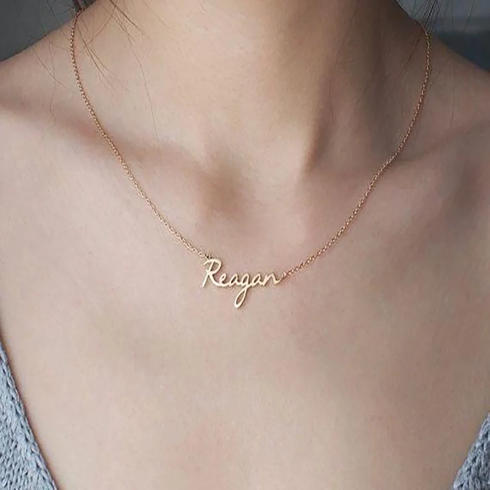 Personalized Name Necklace Classical 