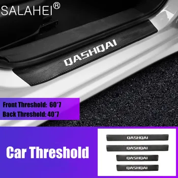 

Best Selling Car Door Threshold Stickers For Nissan Qashqai Car Sticker 4pcs/set Door Sills Protector Decals Car Accessories