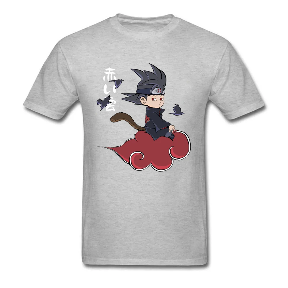 Забавная футболка Goku с принтом красных облаков на лето и осень чистый начальный D