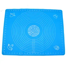 50 см* 40 см большие силиконовые тесто доска для теста измерительный коврик помадка торт выпечка печенья коврик DIY инструмент для выпечки