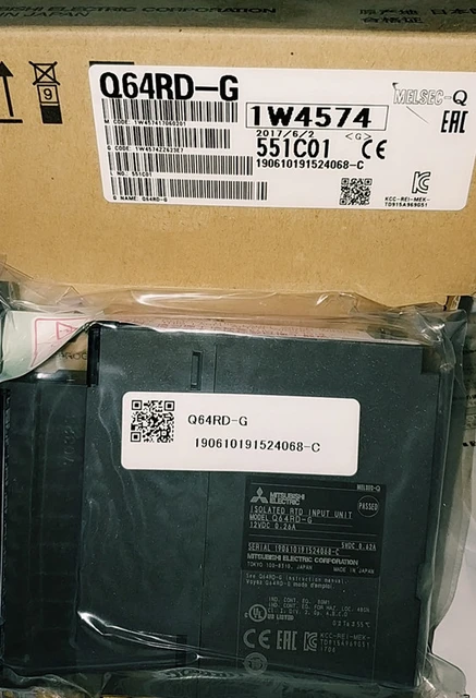 1PC Original new Q64RD-G Melsec Q Channel Isolated RTD input module  channels new in box 1year warranty worldwide shipping AliExpress