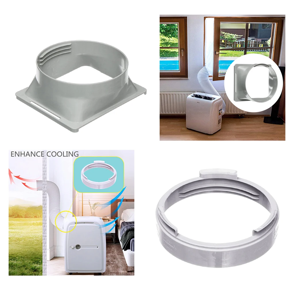 Portable Air Conditioner Exhaust Hose Adapter - 5.9 Inch AC Hose Connector Coupler, Easy Install