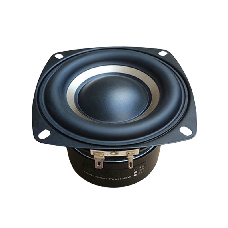 Bass speaker Subwoofer 100W 4 Inch Speaker 4Ohm 8Ohm Layer Voice Coil For Car Audio Home Theater DIY | Электроника