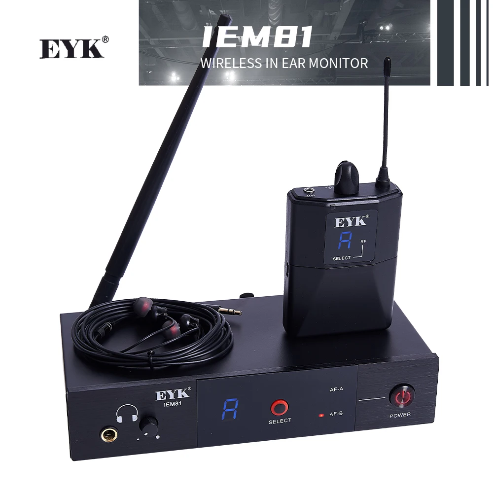 EYK IEM81 UHF одноканальная беспроводная система мониторинга 16 частот опционально