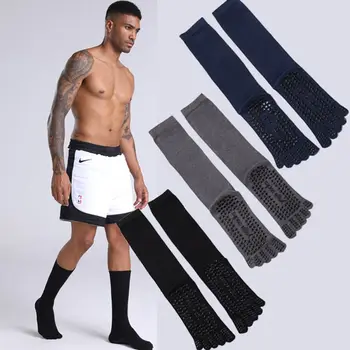 

Men Anti-Skid Running Socks Breathable Basketball Socks Non-Slip Sports Socks