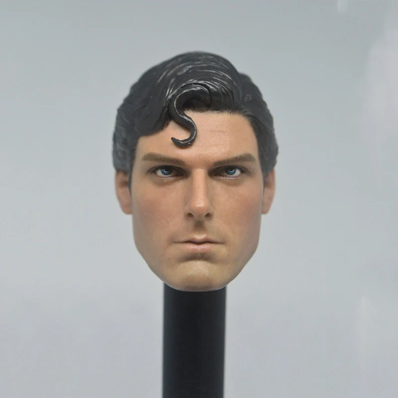 

Dropshipping 1/6 Scale 1978 Christopher Reeve DC Superman Clark Kent Head Sculpt for Hot Toys Body