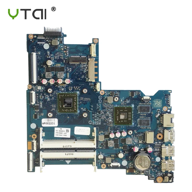 

BDL51 LA-D711P Motherboard for HP 15-BA 15Z-BA laptop motherboard A8-7410 854964-601 854964-611 854964-001