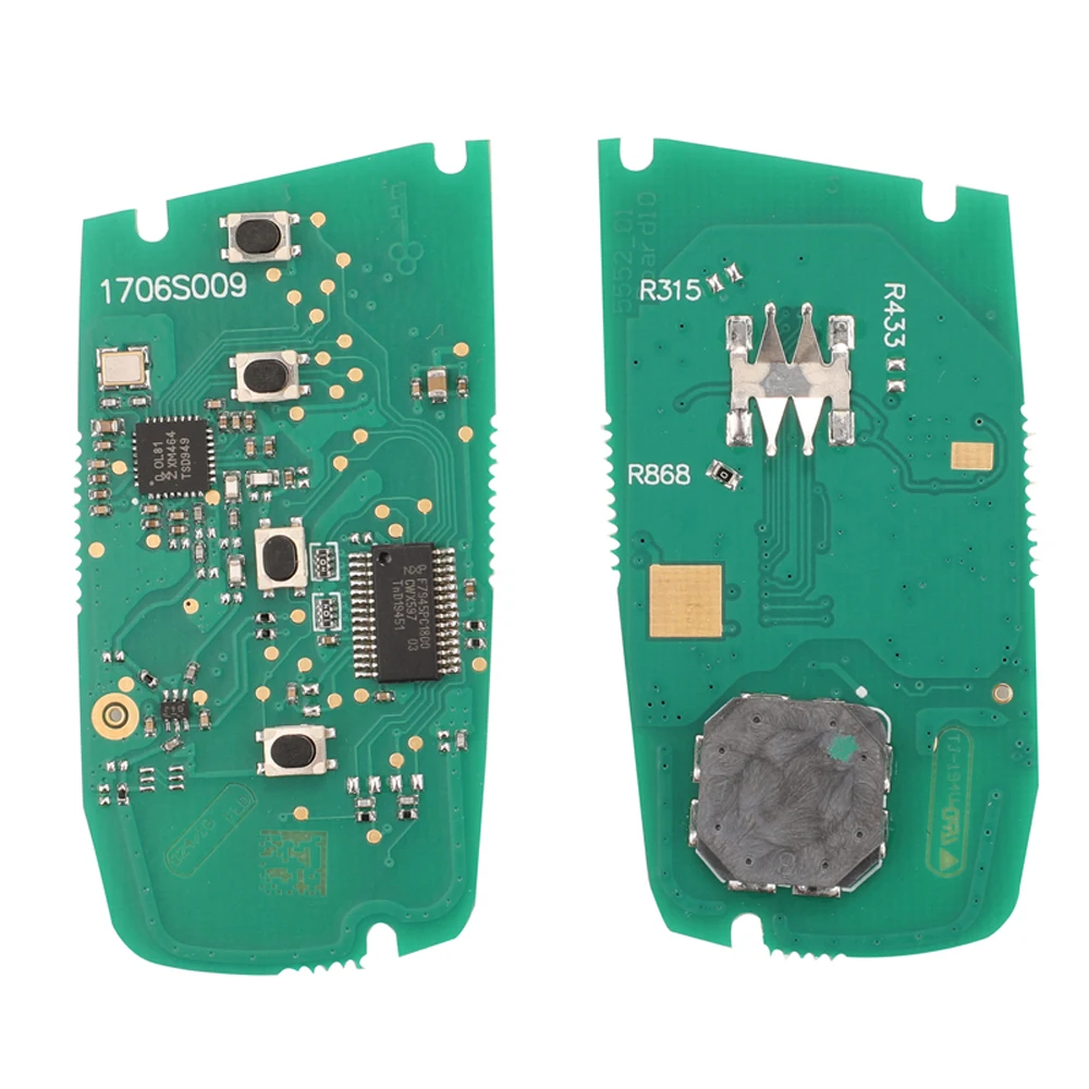 Keyforkess 5pcs 315/433/868Mhz Chiave A Distanza Intelligente di KeylessGo Per BMW 3 5 7 Serie 2009-2016 CAS4 F Sistema di KR55WK49863 pcf7945 - H570883037a0f4d20a4f858c1dd0b65bfb