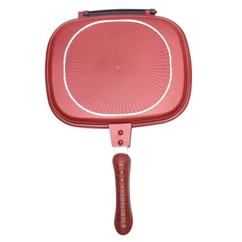 

Non-stick Omelette Trays Frying Pan Cookware Professional Square Pot Pancake Baking Breakfast Kitchen Steak Double Sided