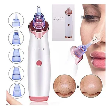 

Blackhead Remover Beauty Face T Zone Pore Acne Pimple Removal Vacuum Suction Facial Diamond Nose Cleaner Beauty Clean Skin Tool