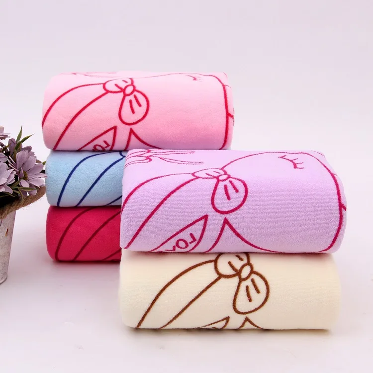 140*70 Toalla grande absorbente de bauno Toalla de bauno de microfibra Toalla de Плайя де Альта calidad Venta caliente