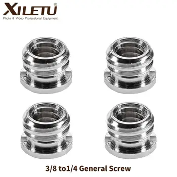 

Standard 3/8 to1/4 Screw Adapter Bushing Converter for DSLR Camera Camcorder Tripod Monopod Ball Head Ballhead Video Light Stand