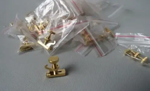 12pcs golden(British) hill-style violin fine tuners,adjuster