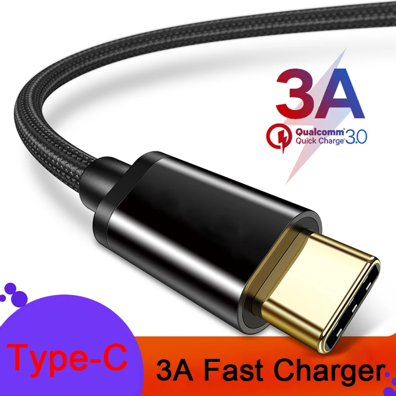 

OTG USB Cable On Type C 3A Fast Charging Type C Cable For Samsung Galaxy S10 Plus Xiaomi Redmi Note 7