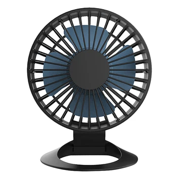 

Hot TOD-Desktop USB Small Fan Mini USB Silent Office Fan Household Fan Black Mini Fan with Battery