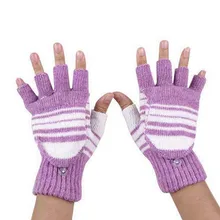 USB Powered нагревательные перчатки Зимняя ручная моющаяся грелка рукавица половина пальцев теплые рукавицы для спорта на открытом воздухе перчатки Guantes Mujer
