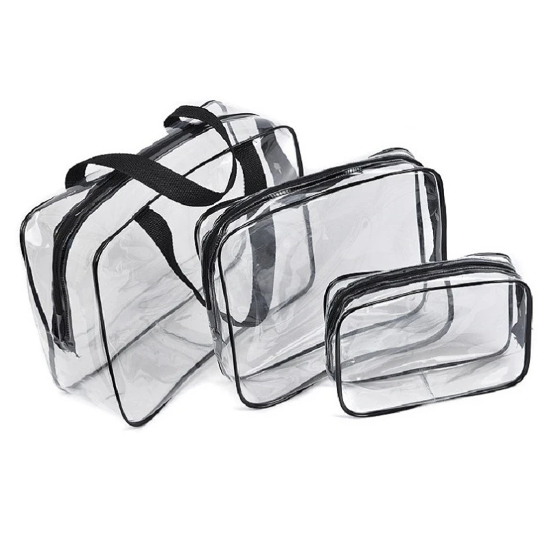 Прозрачные водонепроницаемые сумки для плавания спортивный дорожный стакан в ванной сумка молния Прозрачная ПВХ органайзер карман для телефона