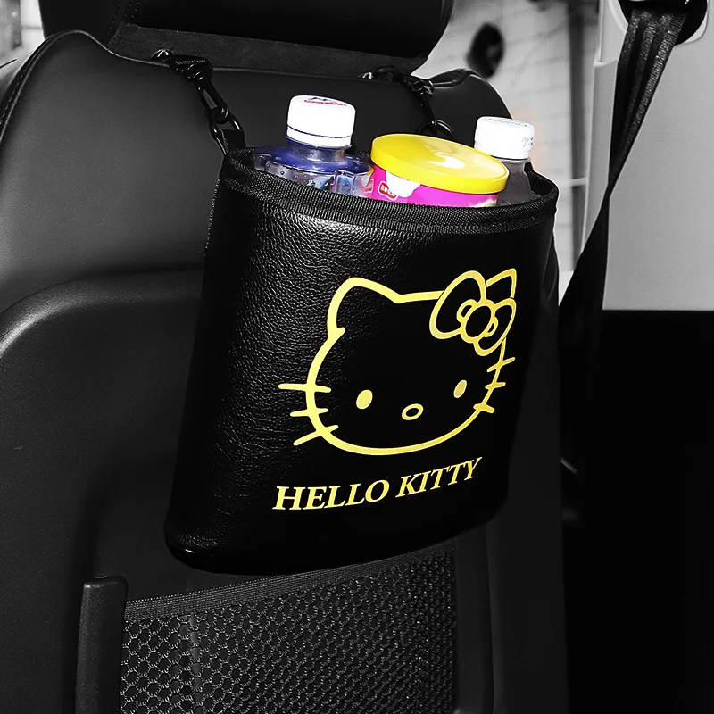 Универсальный автомобильный Мусорный Мешок Kitty Cat органайзер для автомобильного