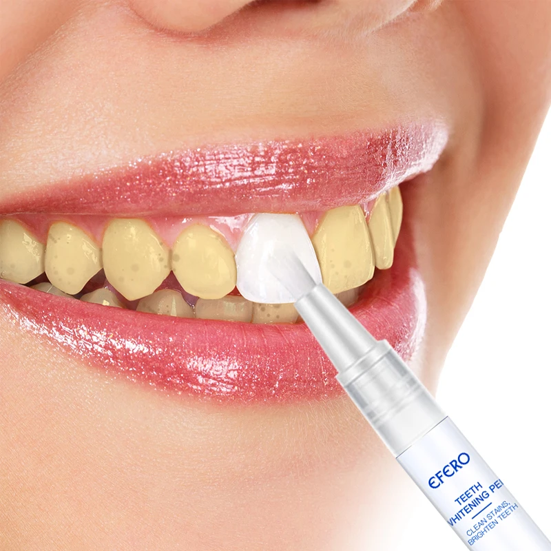 

EFERO Teeth Whitening Pen Serum Toothpaste Toothbrush Cleansing Dental Tools Essence Gel Oral Hygiene Remove Plaque Stains 5ml