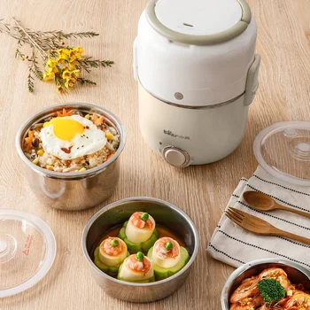 

Electric lunch box Rice cooker Cooking Insulation Cooking rice Steamed rice cooker food warmer