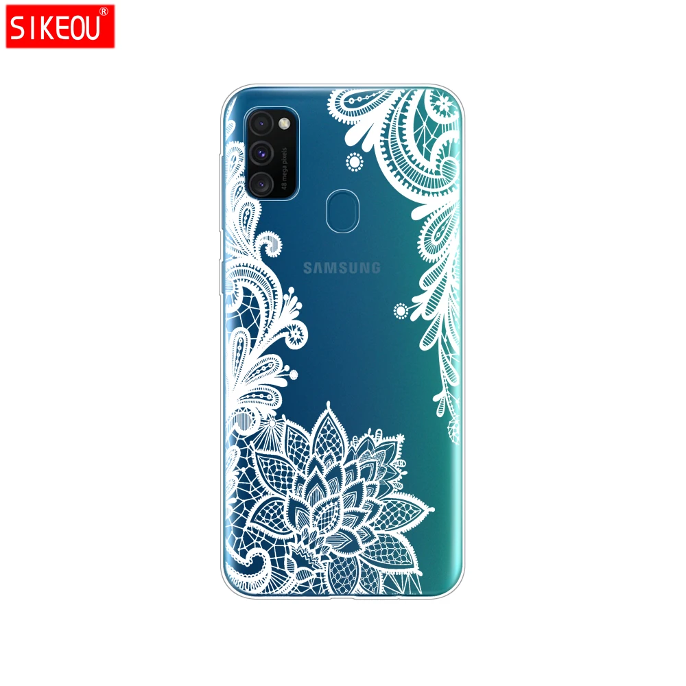 Чехол для Samsung Galaxy M30s чехол телефона M 30s задняя панель с рисунком из мягкого
