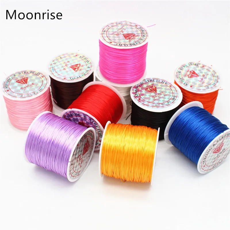 

50m Strongely Elastic Bracelet String Cord Stretch Bead Cord for Jewelry Making and Bracelet Making