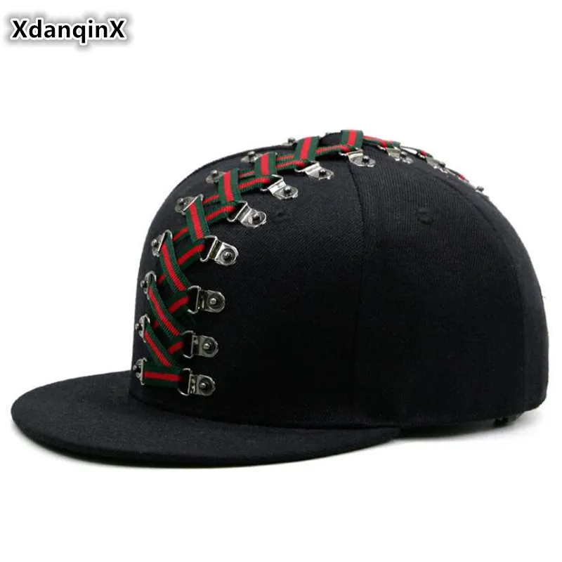 XdanqinX Novelty Punk Style Hip Hop Cap 2026 New Trend Couple Hat Men's ...