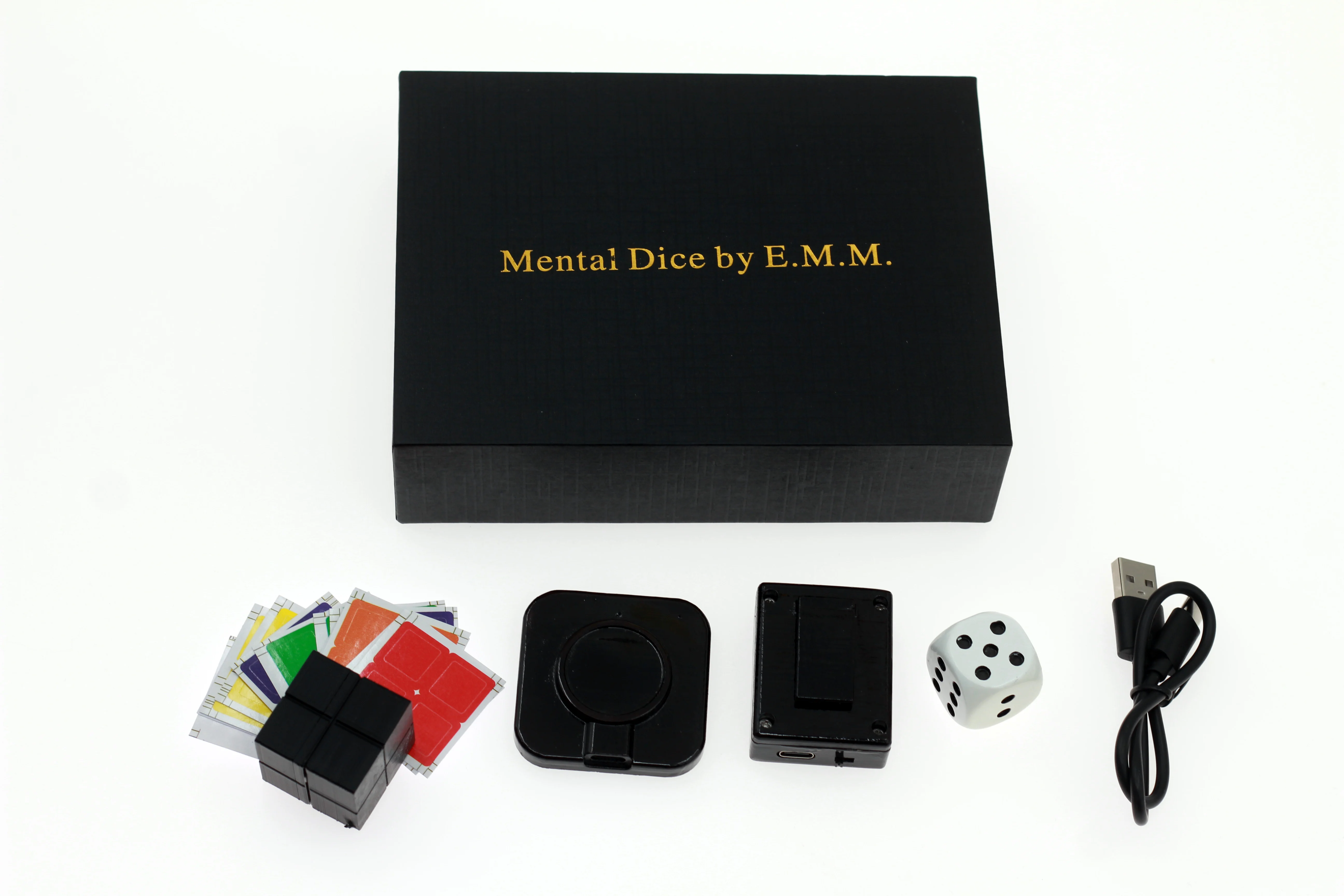 Mental Dice 2 0 Cube Real Dice Wireless Charging Soul Prediction Magic Tricks Props Street Close Up Stage Accessories Illusion Magic Tricks Aliexpress