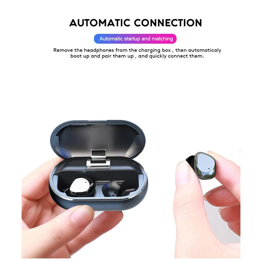 TWISTER.CK Wireless Binaural 5.0 Bluetooth Headset In-Ear Noise Reduction Touch Control Earbuds Smart Waterproof HiFi Earphone TWISTER.CK Wireless Binaural 5.0 Bluetooth Headset In-Ear Noise Reduction Touch Control Earbuds Smart Waterproof HiFi Earphone