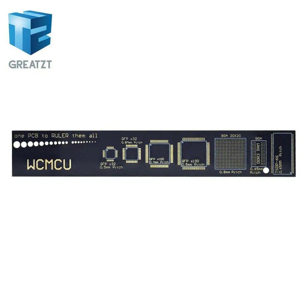 Линейка GREATZT PCB для электронных инженеров Geeks создателей Arduino вентиляторов