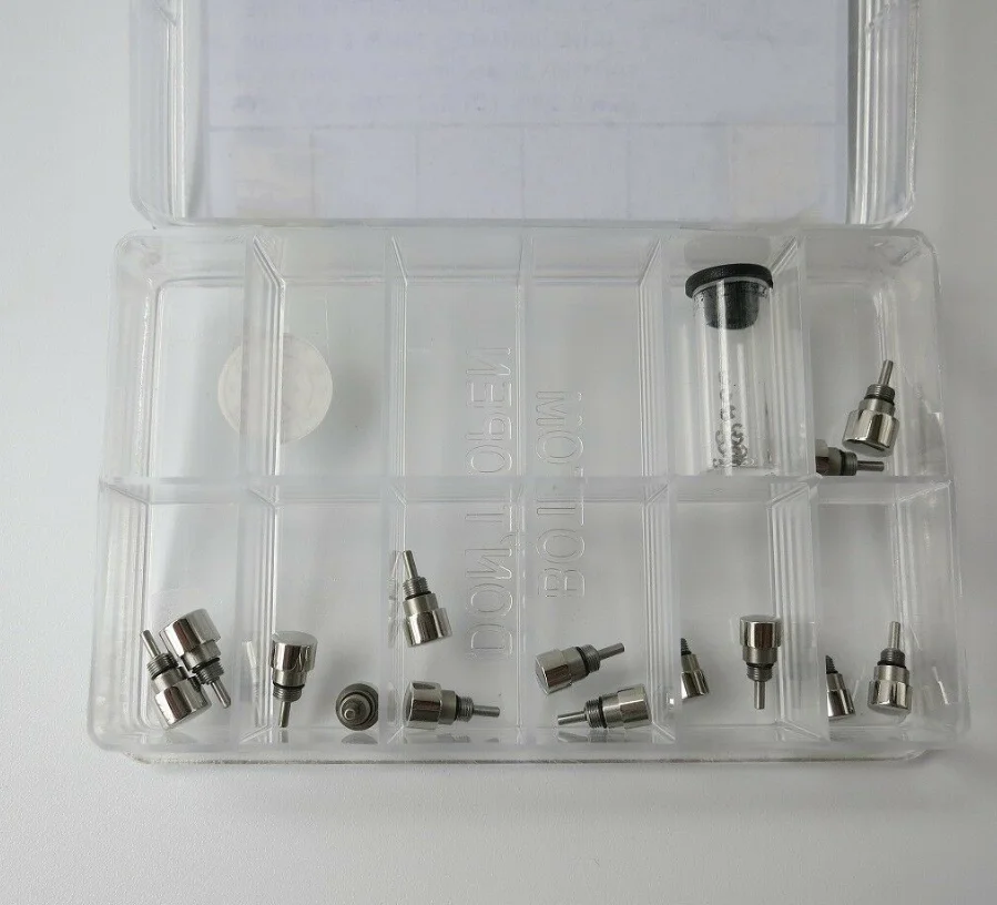 

6057SPS Classical Steel Color Chronograph Button Screw In Type Watch Pusher